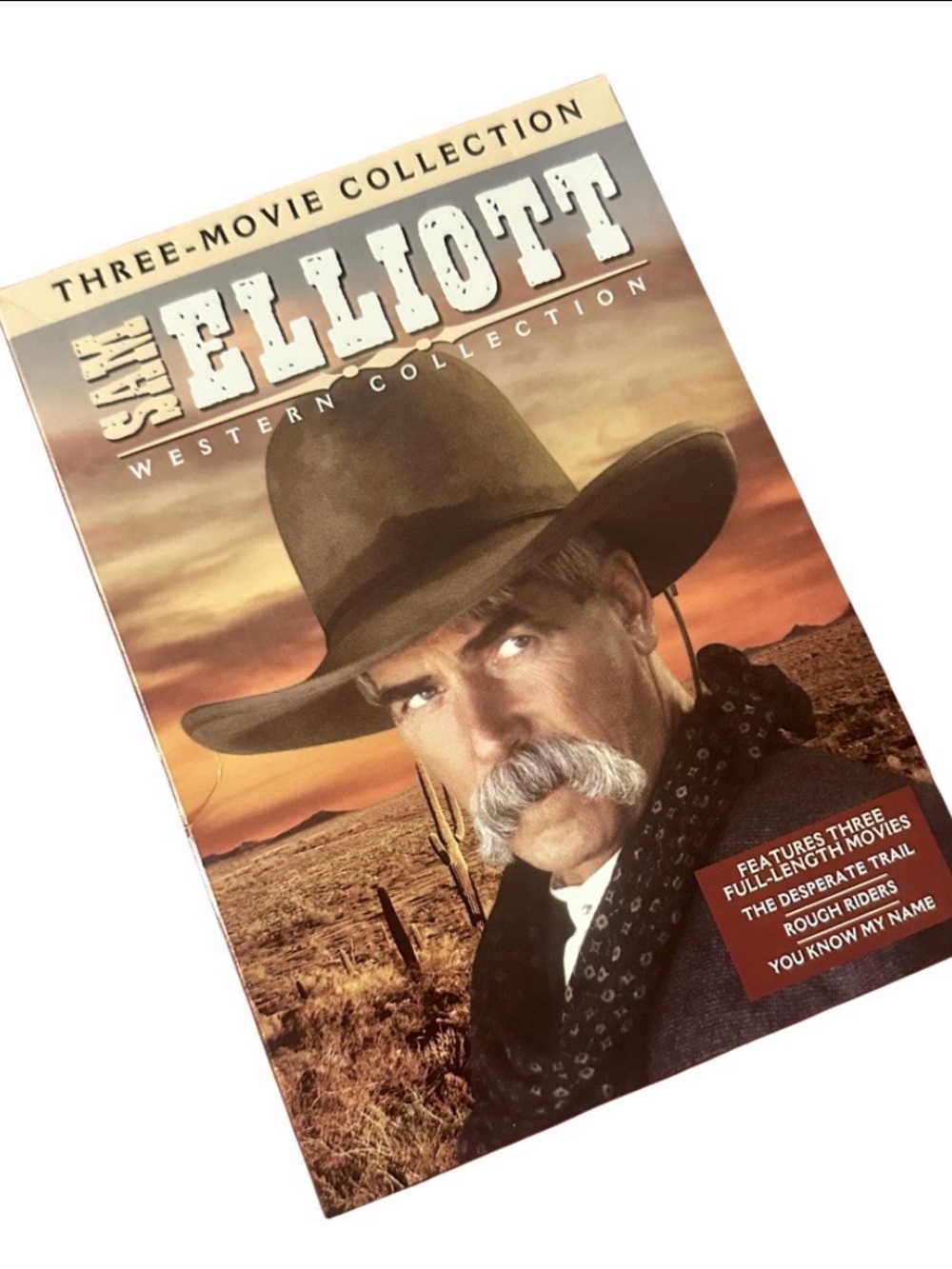 5/$5 Sam Elliott 3 Movie Western Collection DVD Boxed Set